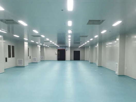 浙江嘉興十萬級固體飲料食品廠無塵室凈化車間設計裝修施工案例